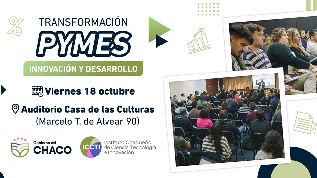 El Gobierno Provincial invita a “Transformación Pymes”, un evento para la innovación de las Empresas locales 