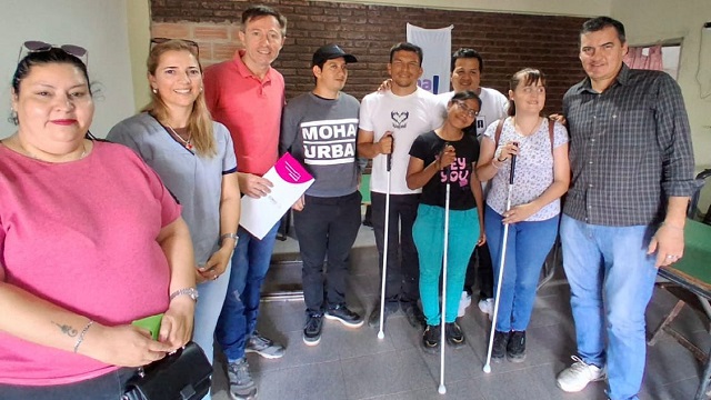 EN CASTELLI: TRABAJO ARTICULADO DE ÑACHEC CON PERSONAS NO VIDENTES PARA IMPULSAR PROYECTOS INCLUSIVOS