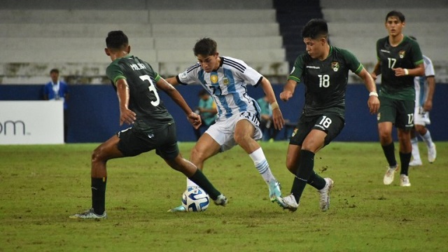 Sudamericano Sub-17: Argentina venció a Bolivia y es el único líder del Grupo B (Resumen)