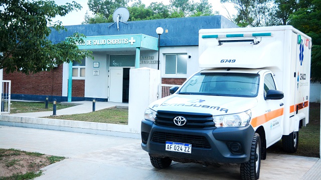 En Chorotis, Zdero entrego una ambulancia y habilito una Unidad de Protección Integral (UPI)