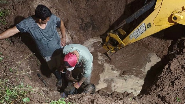 Pampa del Indio: Se reparó rotura de válvula del acueducto de las 7 localidades 