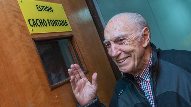 Murió Cacho Fontana a los 90 años, la icónica voz de la radio y TV