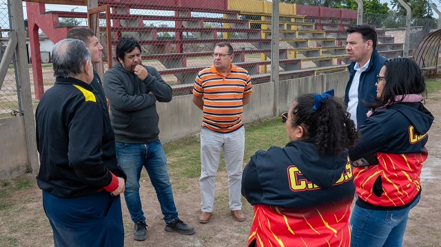 Castelli: El Gobernador Zdero fortalece el acompa&ntilde;amiento a los Clubes 