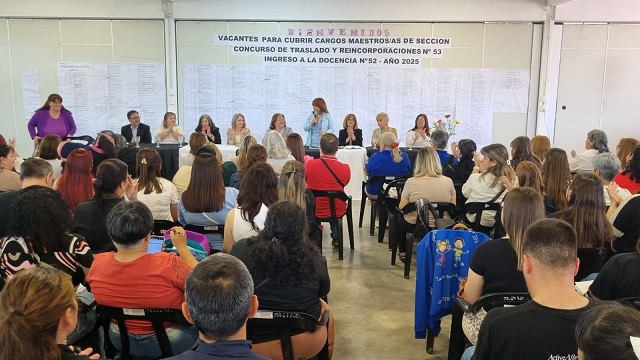 EDUCACIÓN INICIÓ LA ADJUDICACIÓN DE CARGOS DOCENTES DE  NIVEL INICIAL POR CONCURSOS CON EL OFRECIMIENTO DE 635 VACANTES