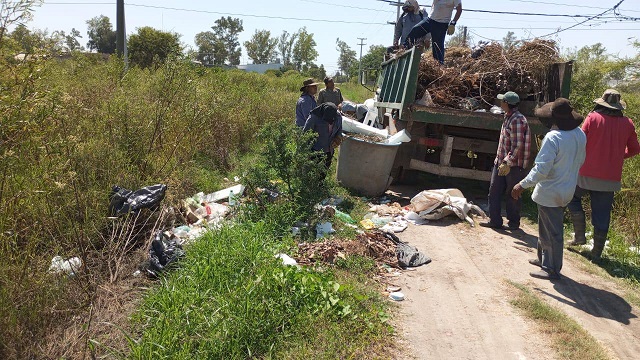 El Equipo de Medioambiente contin&uacute;a contin&uacute;a trabajando en la erradicaci&oacute;n de Basurales