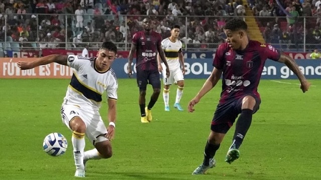 Boca empató sin goles ante Monagas en su estreno por la Copa Libertadores