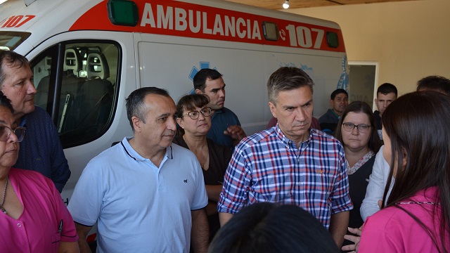 Villa Berthet: Zdero entrego elementos al Hospital local "Seguimos afianzando el Sistema Sanitario" expreso el Gobernador