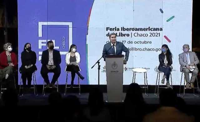 Quedó inaugurada la Feria Iberoamericana del Libro Chaco 2021 "Leer en Comunidad"