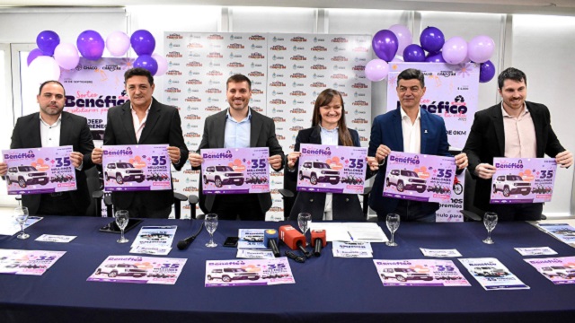La Vicegobernadora Schneider lanzó la segunda edición del sorteo benéfico y solidario por la vida 