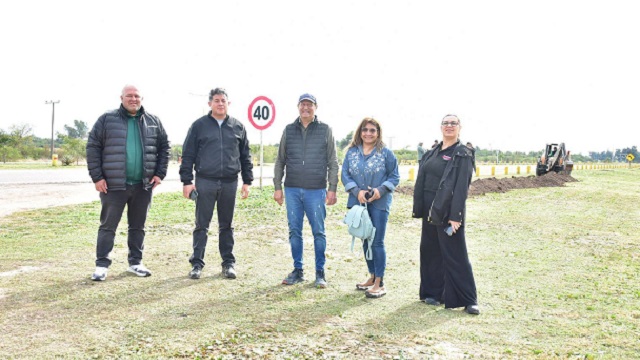 Supervisión de Obras en el Acceso Norte: El Intendente Papp valoró los avances en Iluminación y Parquización