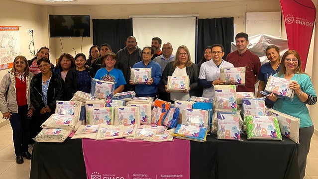 LA SUBSECRETARÍA DE ECONOMÍA PARA EL DESARROLLO REALIZÓ UNA ENTREGA SOLIDARIA AL HOSPITAL PEDIÁTRICO