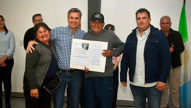 Las Bre&ntilde;as: Tras d&eacute;cadas de espera, familias rurales recibieron el T&iacute;tulo de la Tierra que trabajaron toda su vida