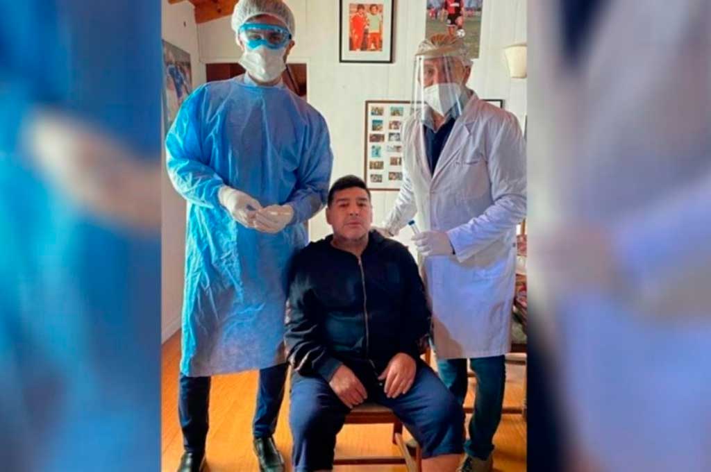 Diego Maradona se realizó el test de coronavirus