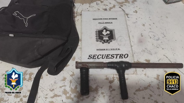 Villa &Aacute;ngela: Barrio El Bajo, cae mochila con tumbera tras desorden con disparos