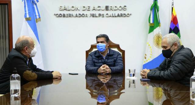 Capitanich recibió a Fabián Ríos y Gustavo Canteros para avanzar en una agenda de desarrollo estratégico en la Región 