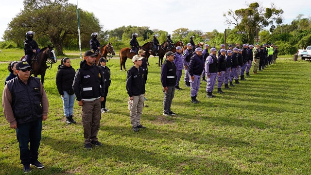 Gran operativo de seguridad en la 20° Pesca Internacional del Dorado con devolución