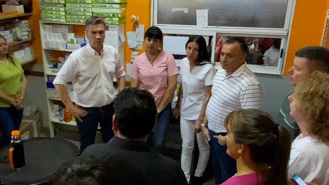 Taco Pozo: El gobernador Zdero encabezo hoy el operativo sanitario integral en el Hospital local 