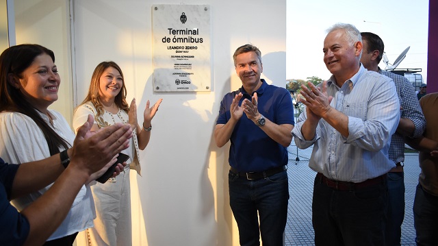 Gancedo: El Gobernador Zdero inauguró la nueva Terminal de Ómnibus 