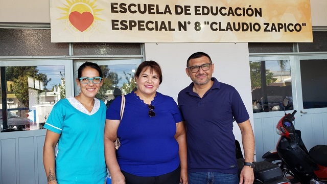 El Municipio de Villa Angela seguirá trasladando alumnos a la Escuela de Educación Especial Claudio Zapico