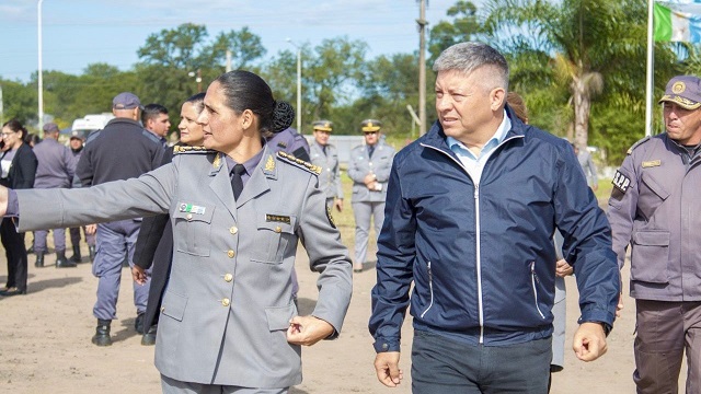 Servicio Penitenciario Provincial: El ministro de seguridad acompaño el acto de ascenso del personal 