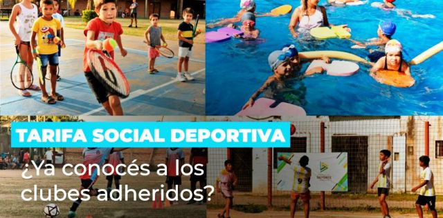Tarifa Social Deportiva: Son 22 los Clubes Provinciales Adheridos para generar más inclusión  