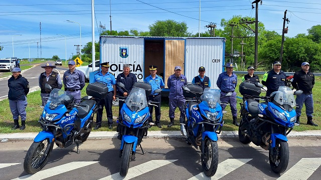 Rutas Mas Seguras: Nuevo puesto de Control Policial en ruta nacional 11 y provincial 89 