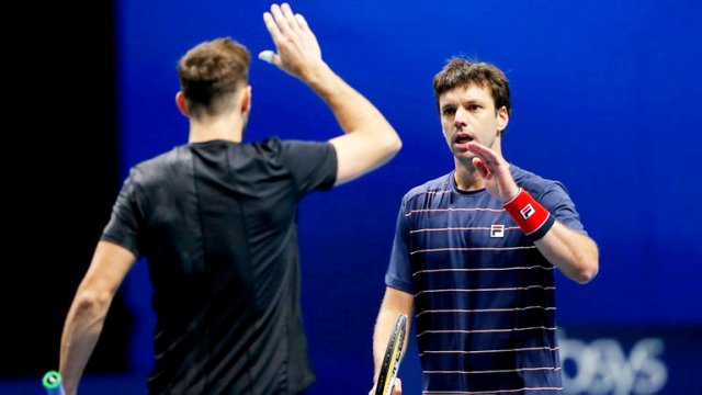 El argentino Horacio Zeballos y el español Marcel Granollers quedaron eliminados en las semifinales del ATP Finals