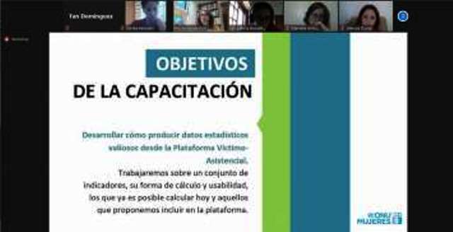 Chaco recibe asistencia técnica de ONU Mujeres para optimizar la plataforma victimo asistencial  