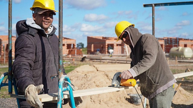 Charata: Avanzan las obras que har&aacute;n realidad el Sue&ntilde;o de la Casa Propia para 53 Familias