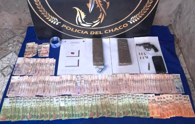 Villa Ángela: Allanamientos por ventas de estupefacientes deja como saldo 2 personas detenidas y varios secuestros