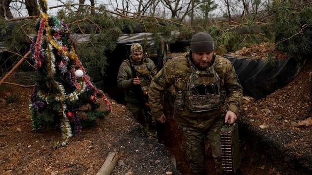 Ucrania pasa la Navidad en medio de la guerra contra Rusia