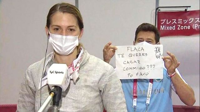 Amor olímpico: El entrenador de Belén Pérez Maurice le propuso casamiento a la esgrimista tras la eliminación