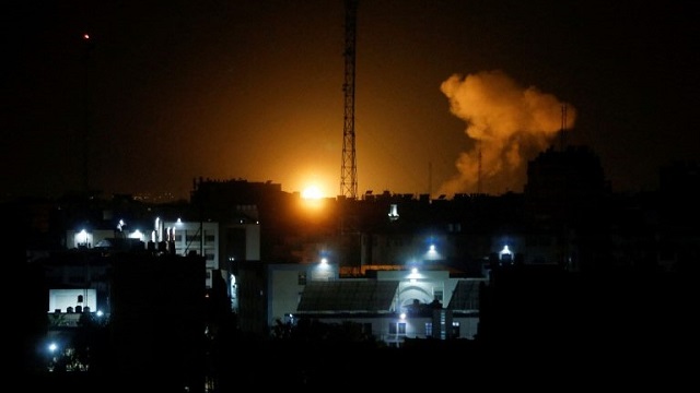 Israel atacó Gaza en plena escala del conflicto tras los choques en Cisjordania