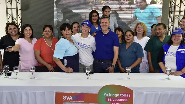 Miraflores: El Gobernador "Acompaño la jornada de cierre de la campaña de vacunación en las Américas"