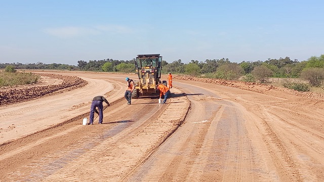 El Impenetrable Cambia: Avanza la pavimentaci&oacute;n de la Ruta Provincial 9