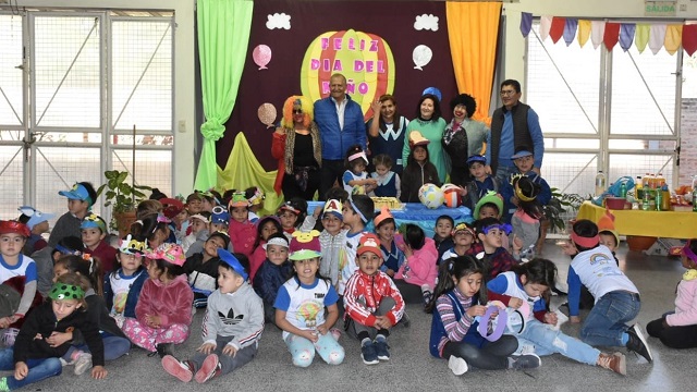 El Intendente Papp participó de distintos festejos por el día de las infancias 