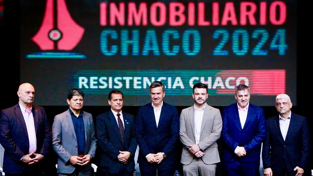 El Gobernador Zdero acompaño el cierre del 2° Congreso Nacional Inmobiliario 2024