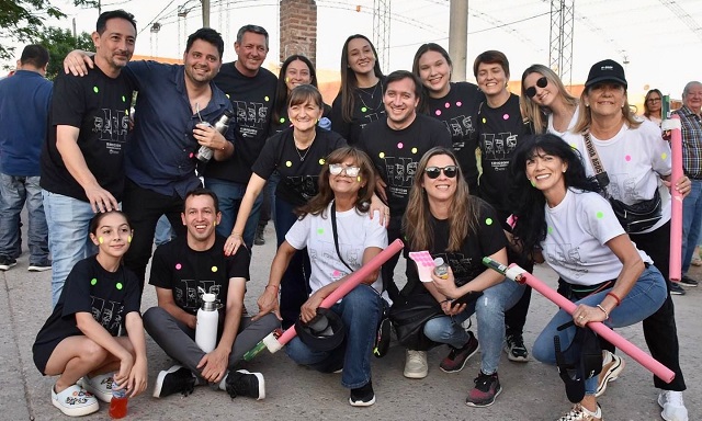 CHARATA: SE REALIZÓ LA 11º MARCHA SOLIDARIA DE SOLIDAGRO, CON LA PRESENCIA DE LA VICEGOBERNADORA SCHNEIDER