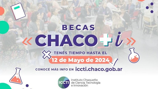 ”Becas Chaco + i”: El ICCTI abrió una nueva convocatoria para estudiantes avanzados que quieran dar sus primeros pasos en investigación