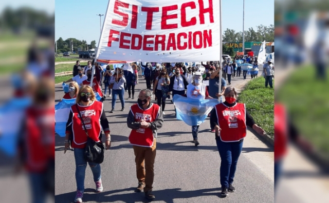 Federación SITECH convoca a un nuevo paro docente para el próximo miércoles