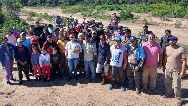 El Gobierno Provincial lleg&oacute; a Pozo del Gato con entrega de m&oacute;dulos &Ntilde;achec y refuerzo integral en el Impenetrable Chaque&ntilde;o 