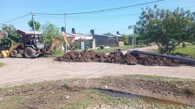 En Villa +Angela: Sameep extiende la red de agua potable en el Barrio “Casa 30”