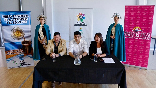 TRES ISLETAS:  SE LANZÓ LA QUINTA EDICIÓN DE LA FIESTA PROVINCIAL DE LA TRADICIÓN Y EL FOLCLORE