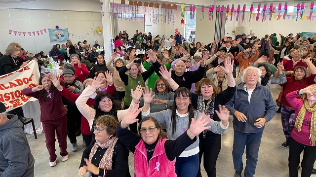 Desarrollo Humano impulsó la campaña provincial de Concientización del buen trato al Adulto Mayor