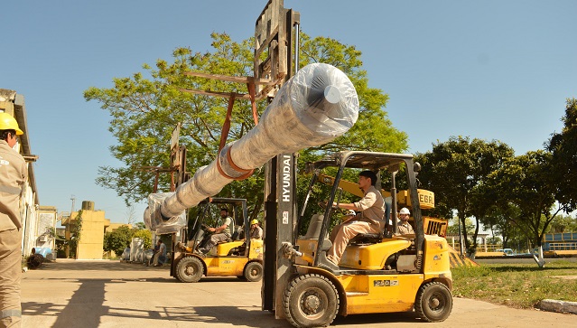 ADQUISICIÓN HISTÓRICA: SAMEEP RECIBIÓ NUEVOS EQUIPOS DE BOMBEO PARA OPTIMIZAR EL SERVICIO, DE CARA AL VERANO