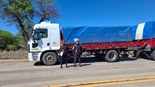 Río Muerto: Secuestran camión que estaría vinculado al “Clan Sosa”