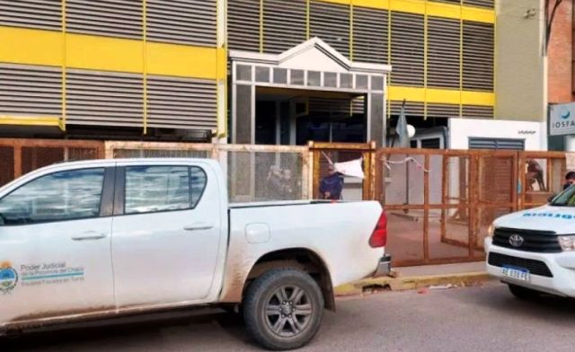 La Policía del Chaco dispuso un operativo de seguridad en la Fiscalía 