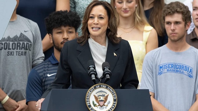 El partido Demócrata confirmó a Kamala Harris como candidata presidencial