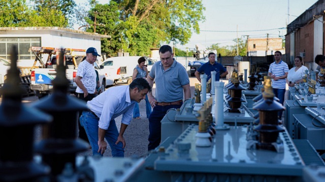 M&aacute;s Infraestructura para fortalecer el servicio el&eacute;ctrico en toda la provincia 