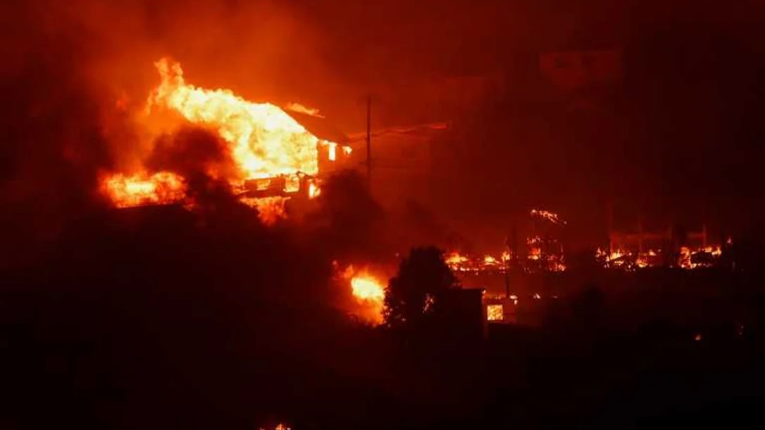 Por incendios forestales en Chile murieron al menos 19 personas